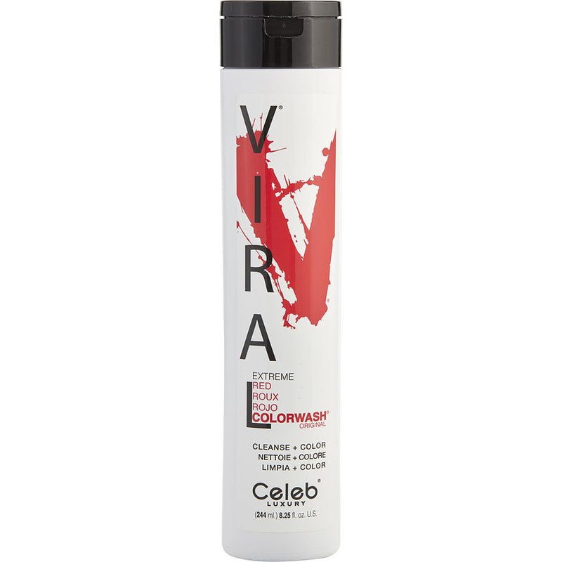 CELEB LUXURY by Celeb Luxury (UNISEX) - VIRAL COLORWASH EXTREME RED 8.25 OZ