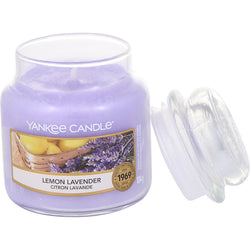 YANKEE CANDLE by Yankee Candle (UNISEX) - LEMON LAVENDER SCENTED SMALL JAR 3.6 OZ