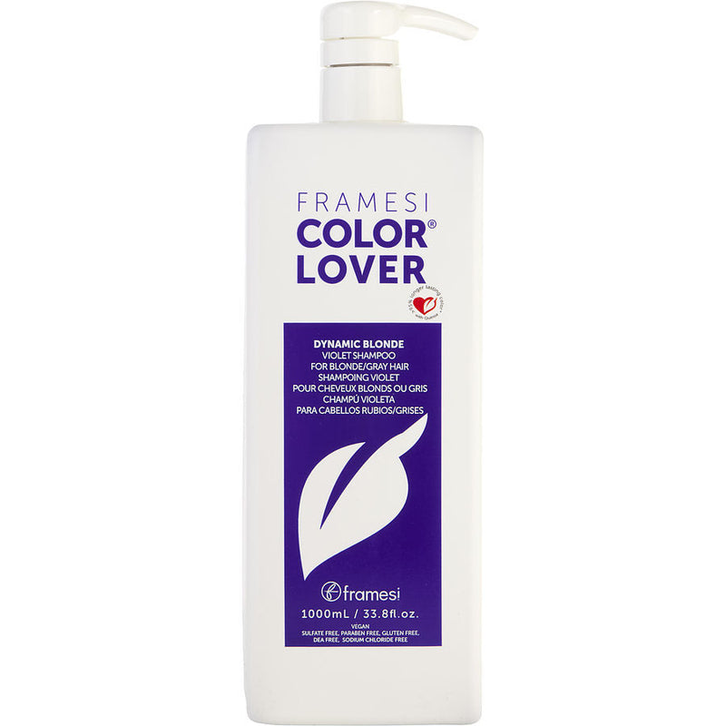 FRAMESI by Framesi (UNISEX) - COLOR LOVER DYNAMIC BLONDE VIOLET SHAMPOO 33.8 OZ