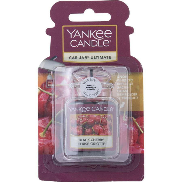 YANKEE CANDLE by Yankee Candle (UNISEX) - BLACK CHERRY CAR JAR ULTIMATE AIR FRESHENER