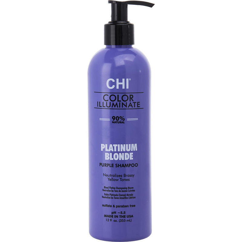 CHI by CHI (UNISEX) - COLOR ILLUMINATE SHAMPOO PLATINUM BLONDE 12 OZ