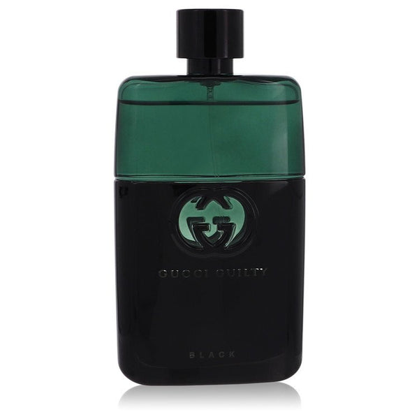 Gucci Guilty Black by Gucci Eau De Toilette Spray (Tester) 3 oz (Men)