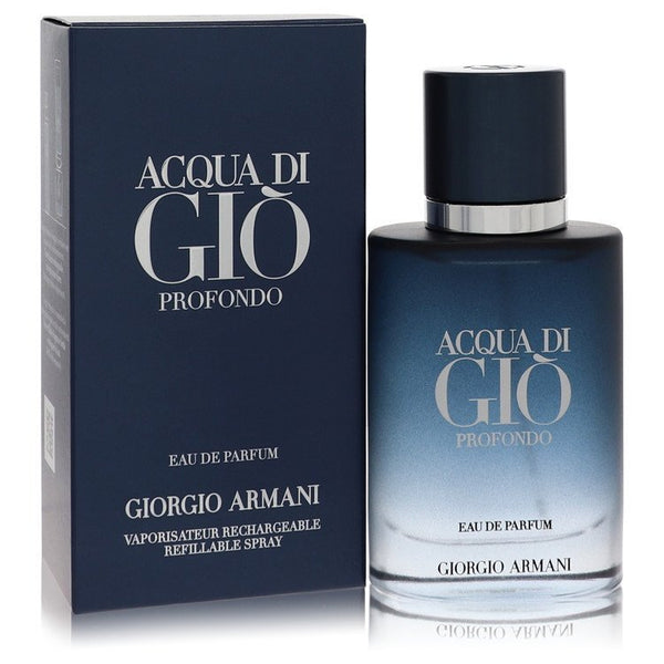 Acqua Di Gio Profondo by Giorgio Armani Eau De Parfum Spray 1 oz (Men)